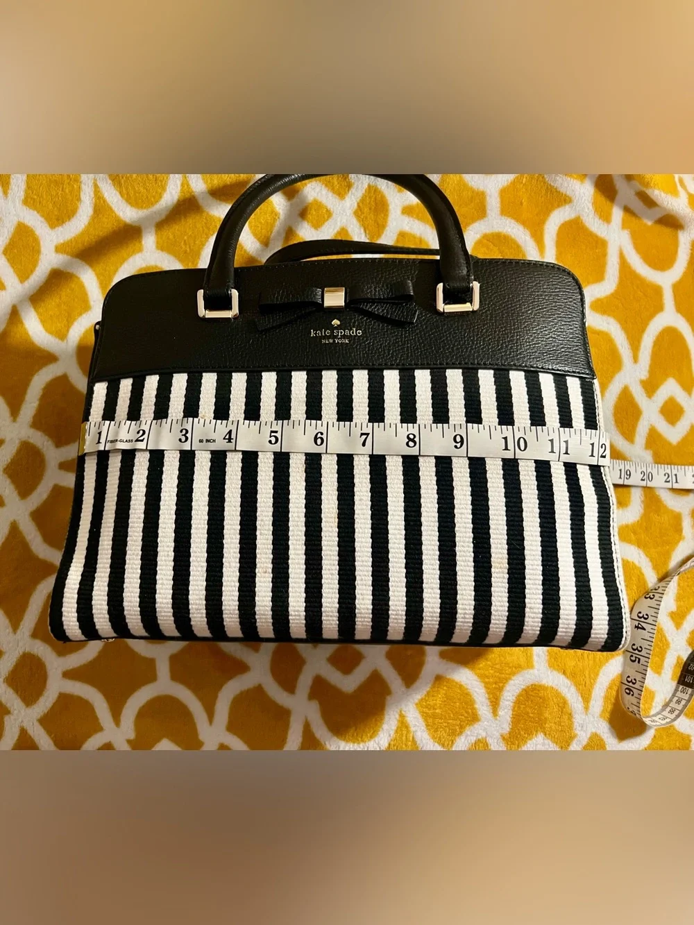 kate spade structured satchel